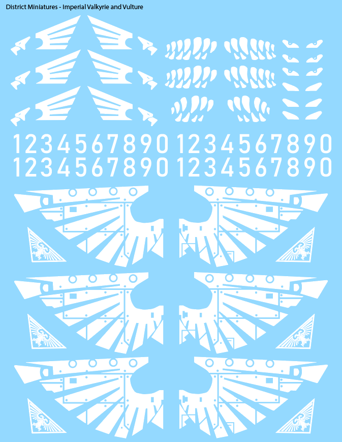 Imperial Valkyrie and Vulture