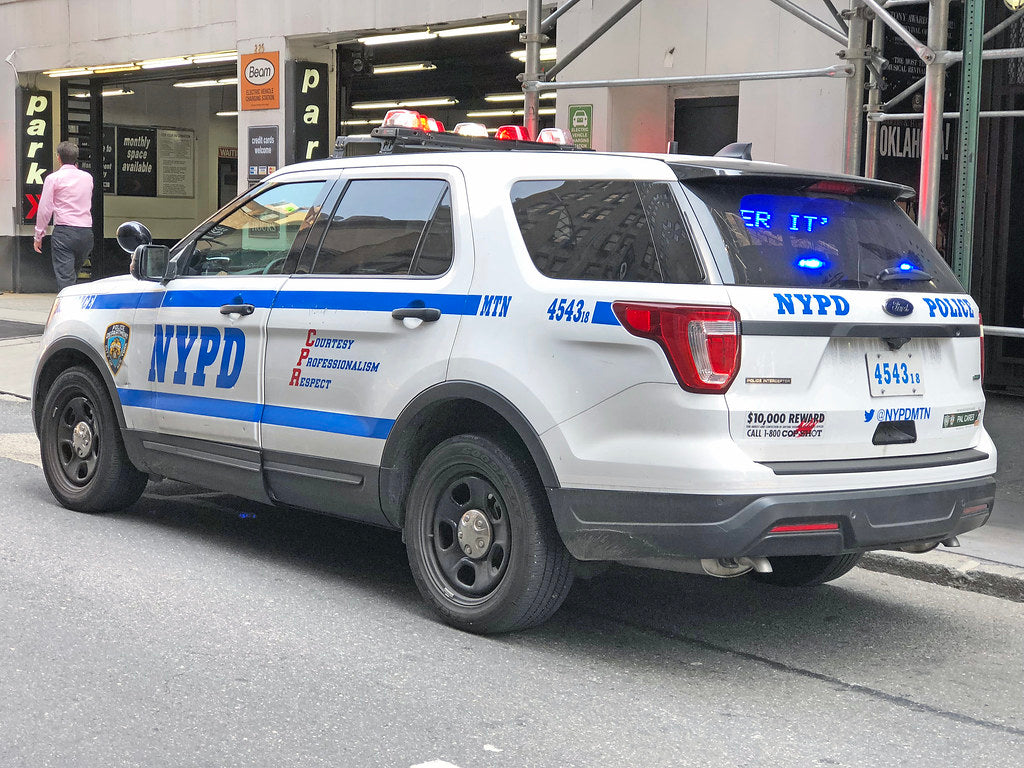 Ford Explorer Police Decals (Multiple Options), 15mm