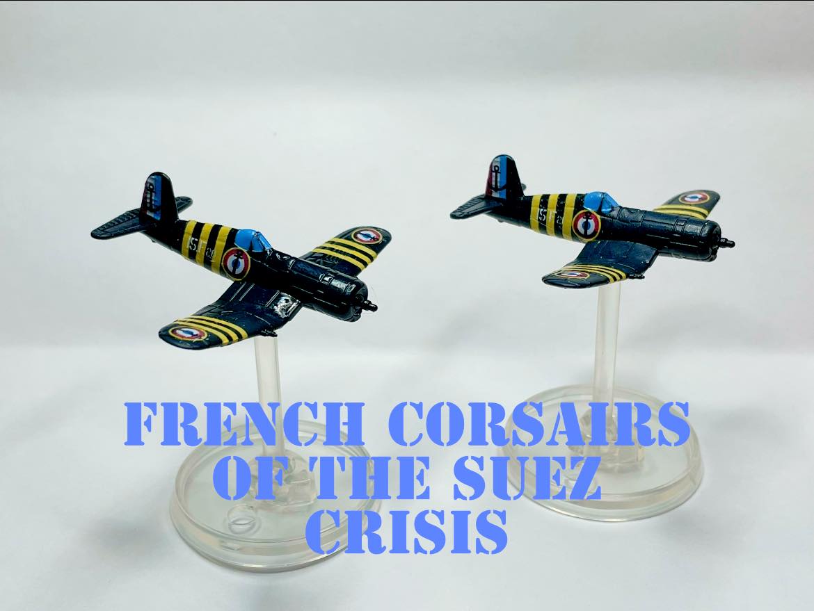 French Corsair, Suez Crisis, 1/200 Decals