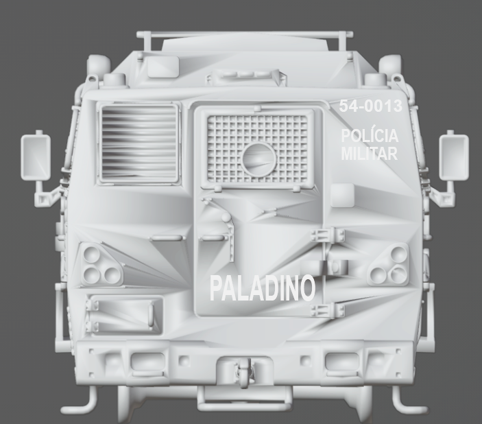 Modern Brazil, Maverick ISV APC, 15mm Decals