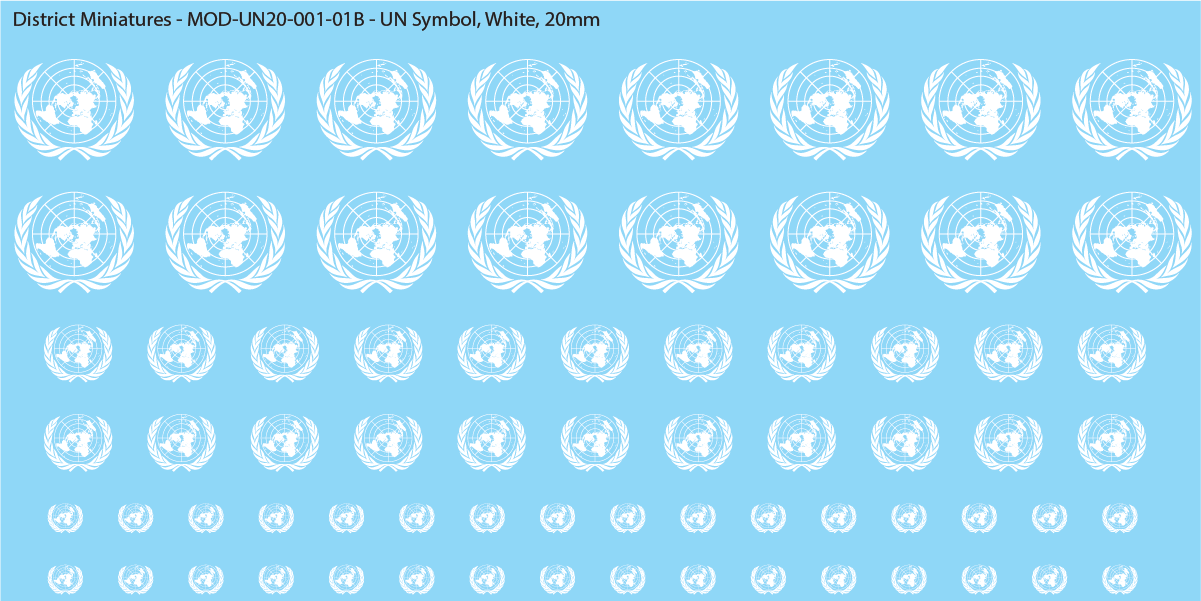 United Nations Emblem, 20mm