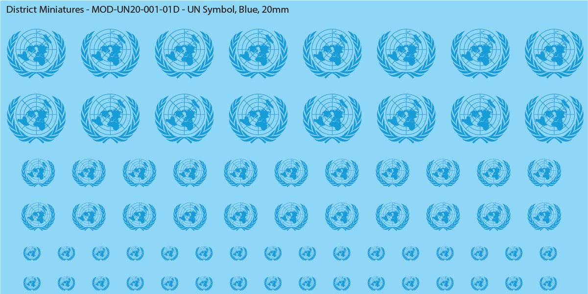 United Nations Emblem, 20mm