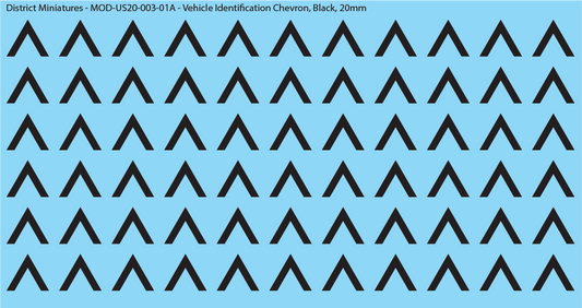 Vehicle Identification Chevron, 20mm