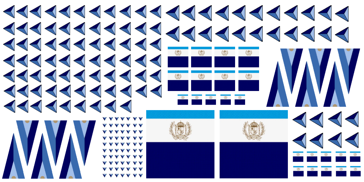 Nordenavic Emblems and Flags, 28mm