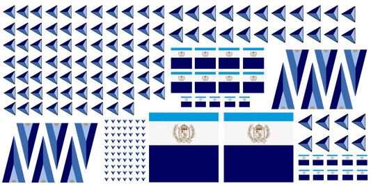 Nordenavic Emblems and Flags, 28mm