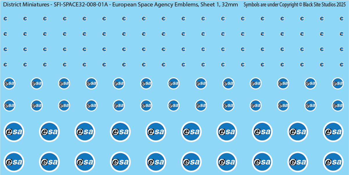 Black Site Studios, Lunar, European Space Agency, 32mm