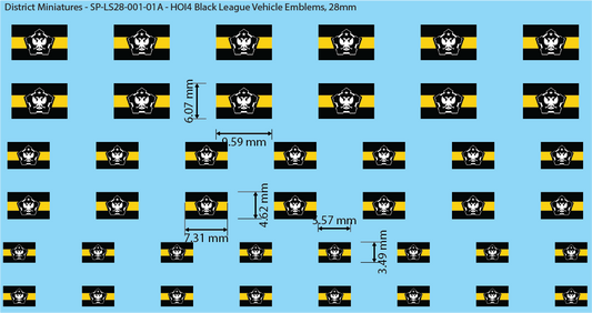 HOI4 Decals (Multiple Options), 28mm
