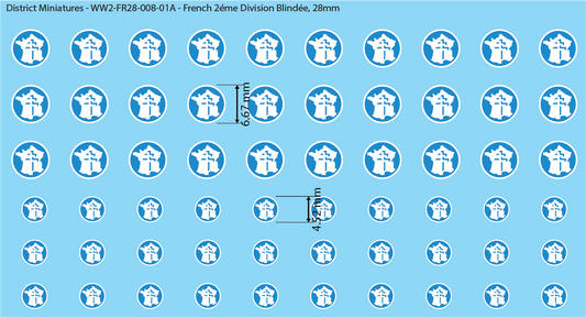 WW2 France - French 2éme Division Blindée (Multiple Options), 28mm