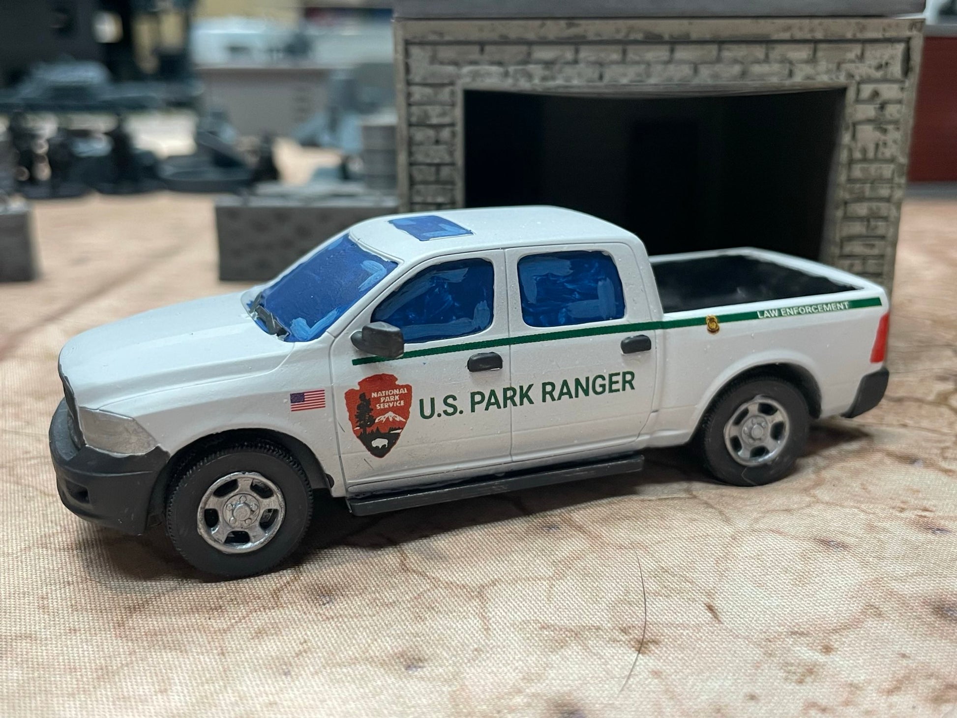 US Park Ranger Truck Decals, 28mm – District Miniatures